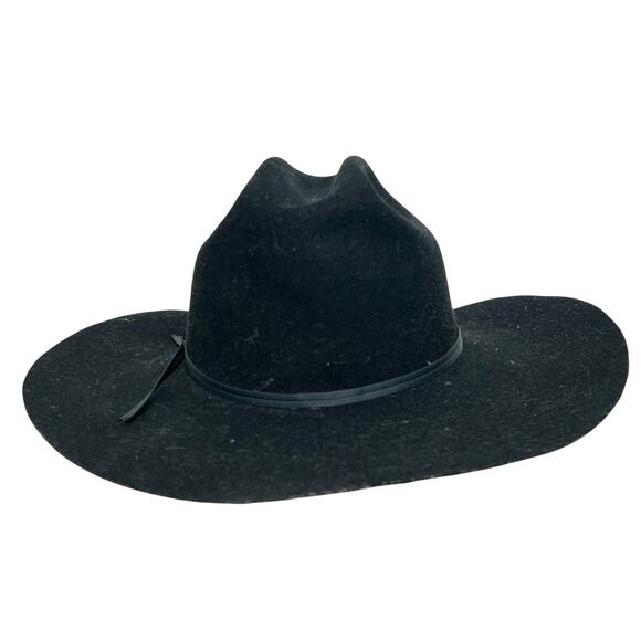 Stetson Youth Giddy Up Black Felt Cowboy Hat SWGIDY-234007 - Picture 4 of 8